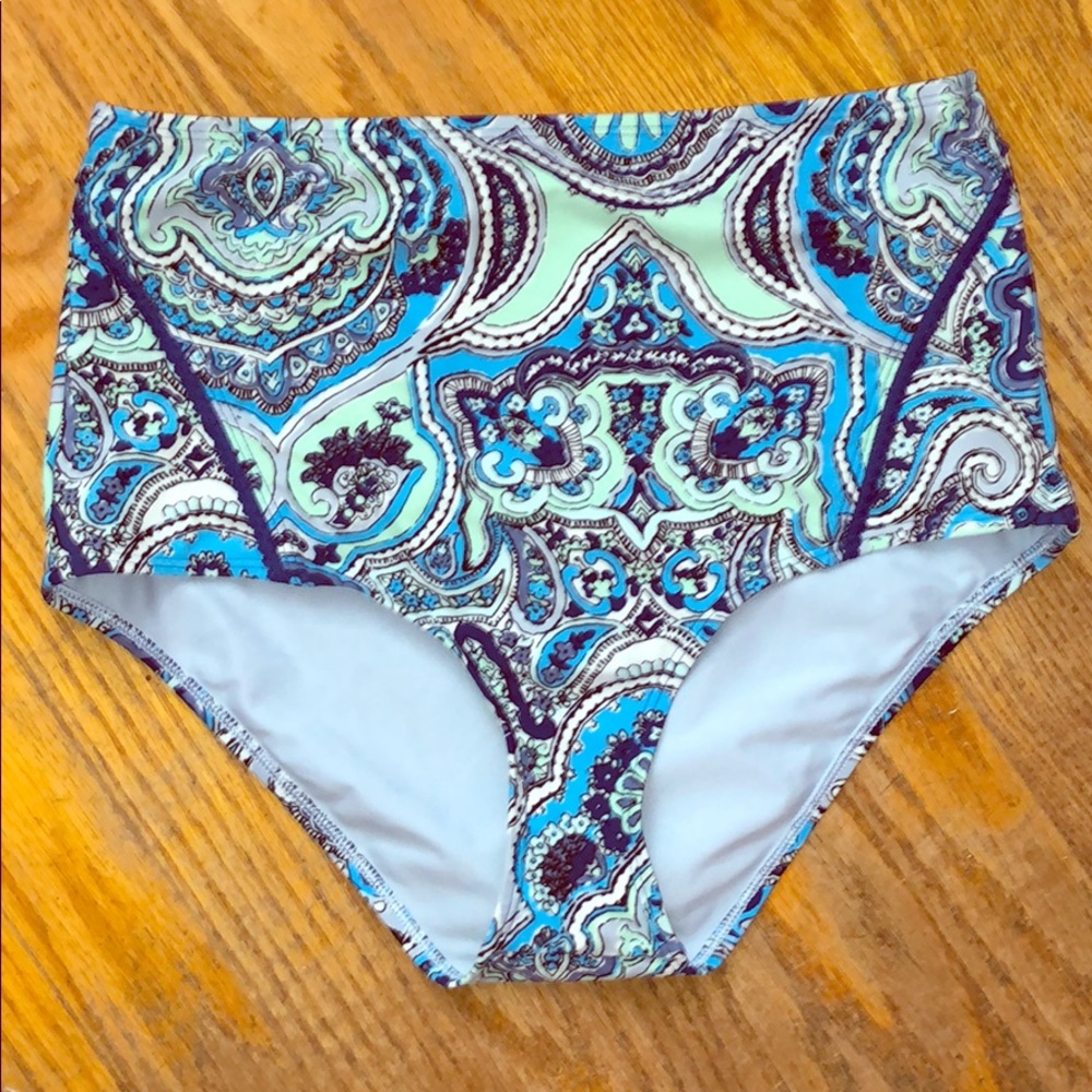 Aerie High Waisted Swim Bottoms